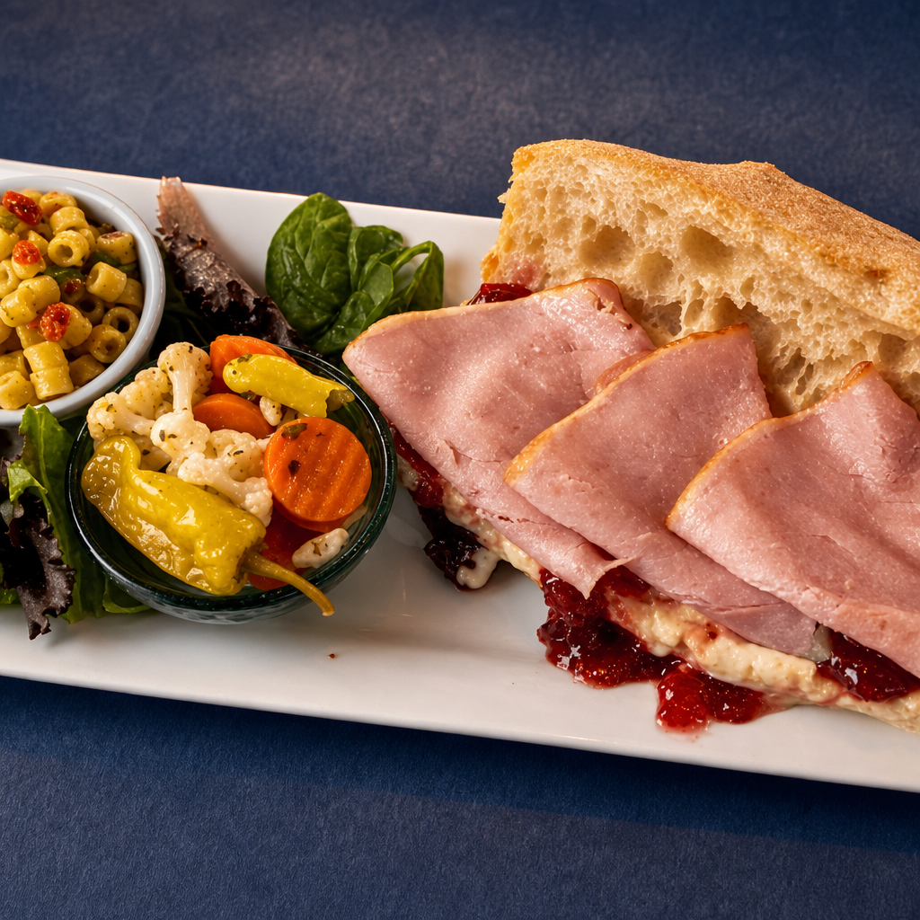 Ham and Brie Panini.