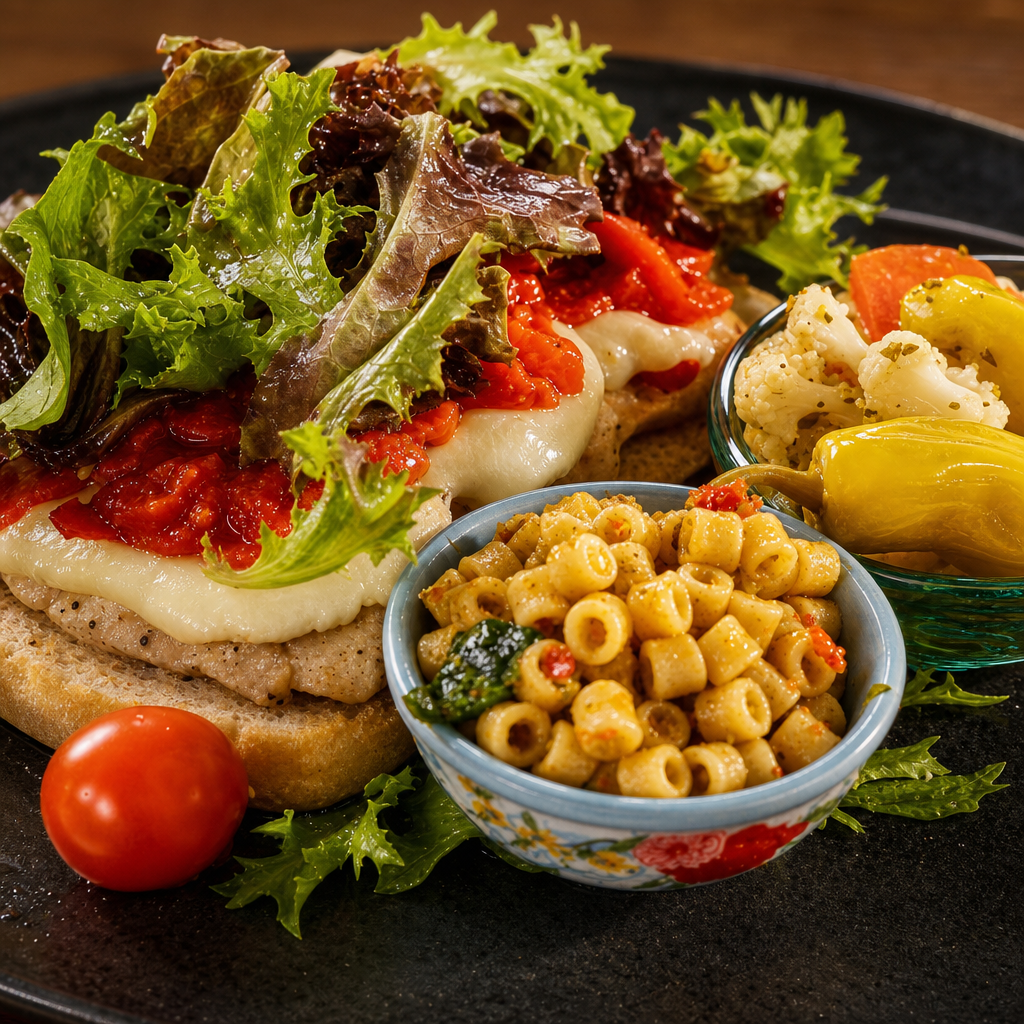 Chicken Mozzarella Sandwich.