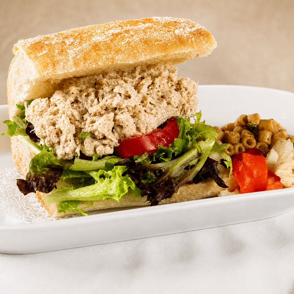 Italian Tuna or Chicken Salad Sandwich