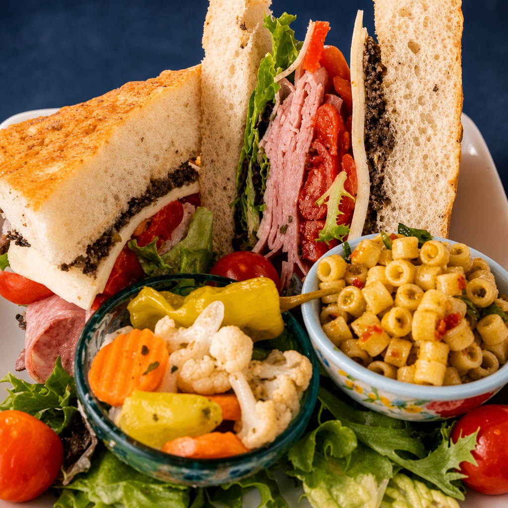Muffuletta Sandwich.