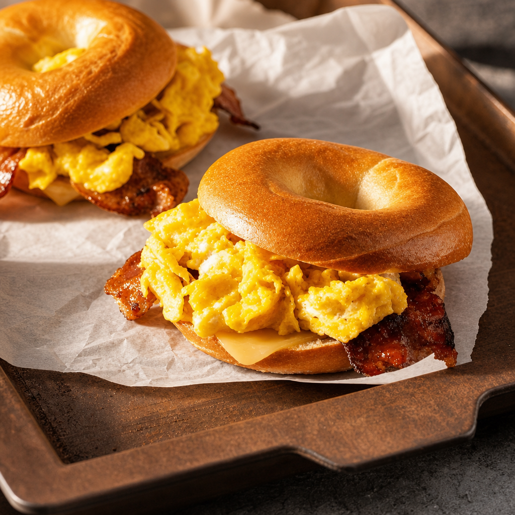 Breakfast Sandwiches.
