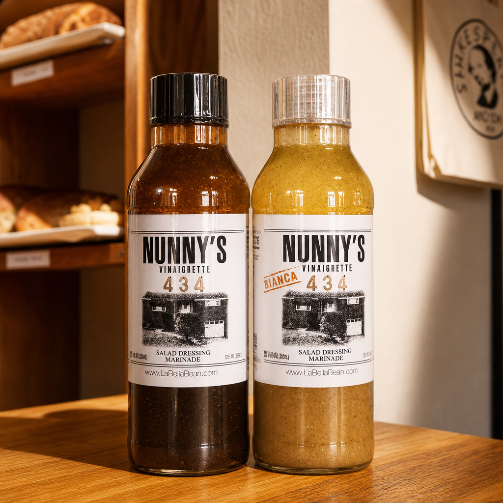 Nunny’s Homemade Dressing Bottle.