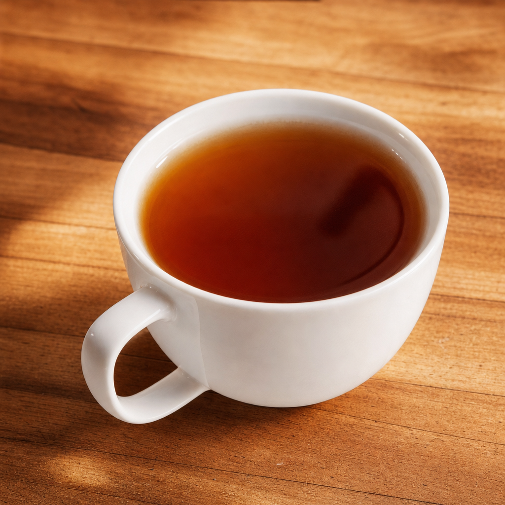 Hot Brewed Tea.