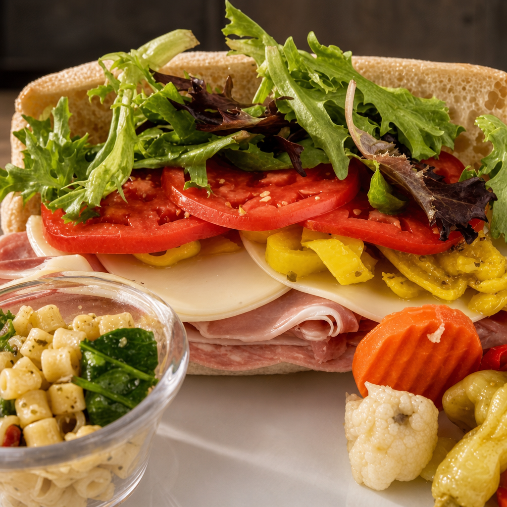Italian Club Sandwich.