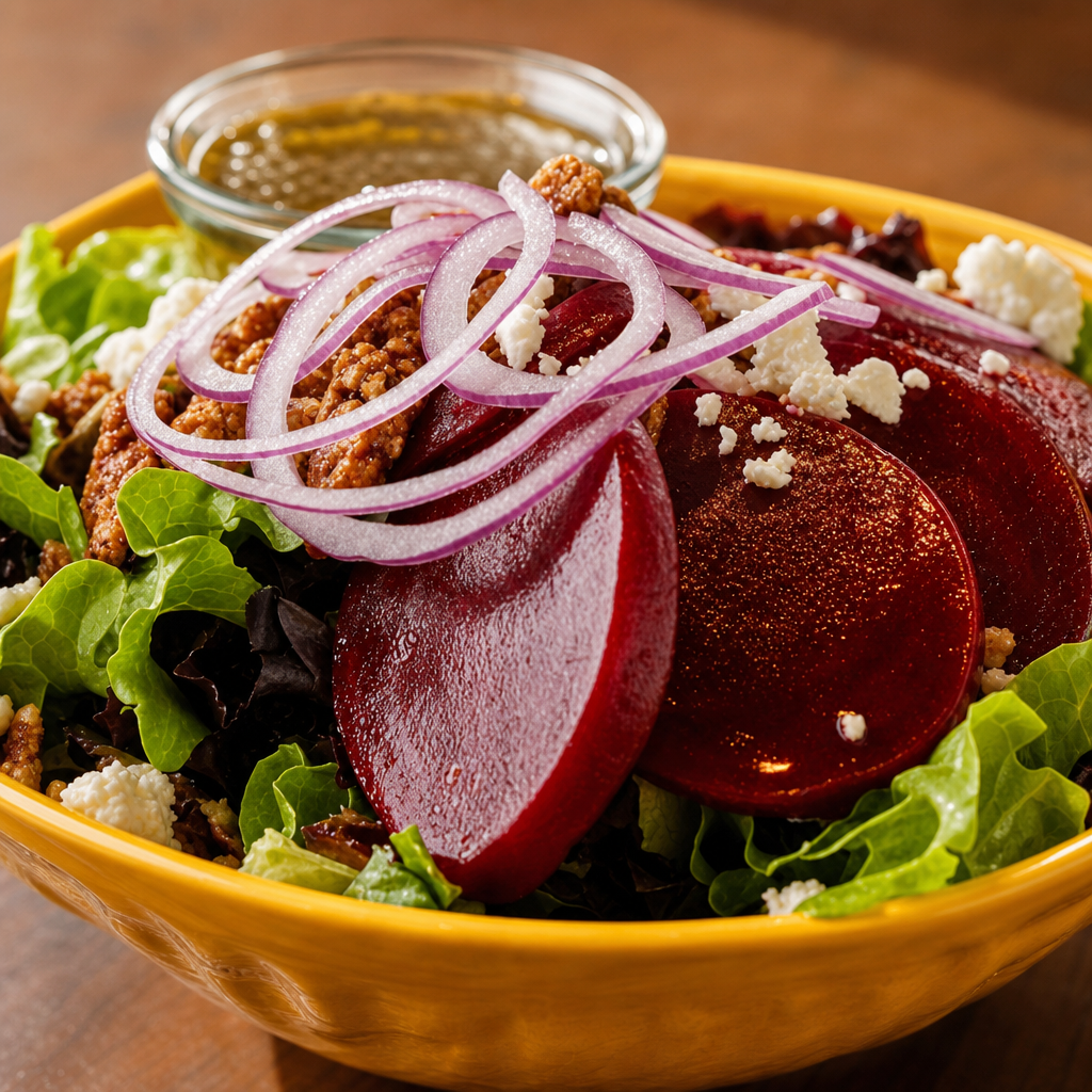 Beet and Goat Cheese.