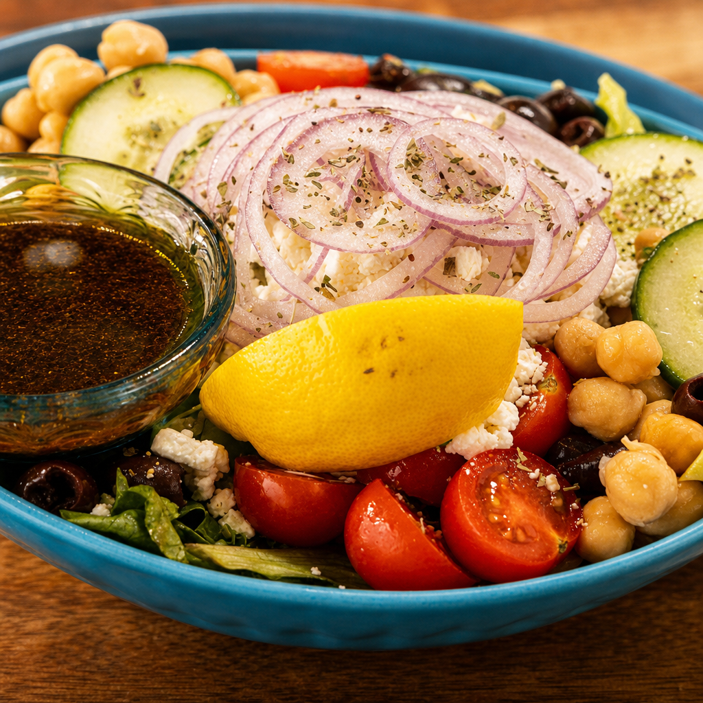 The Mediterranean Salad.