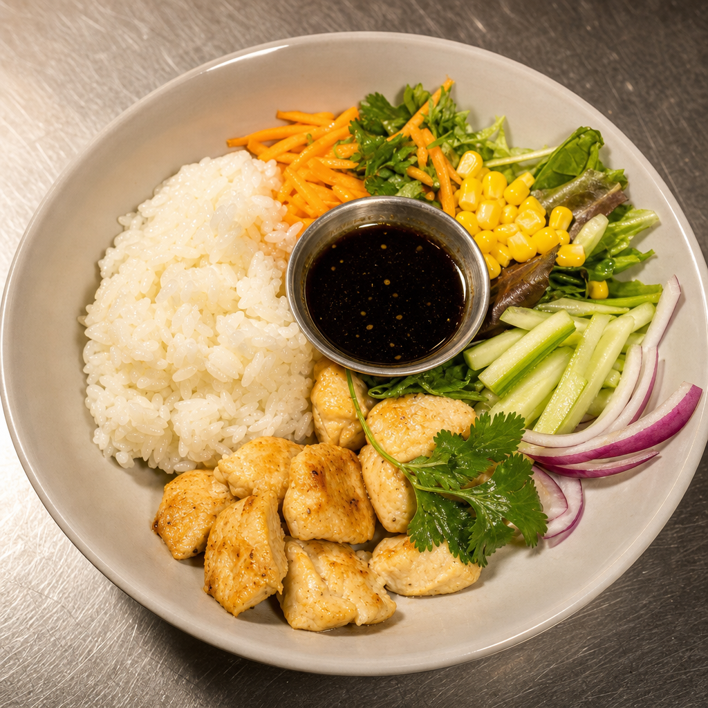 RICE LUNCH BOWL.