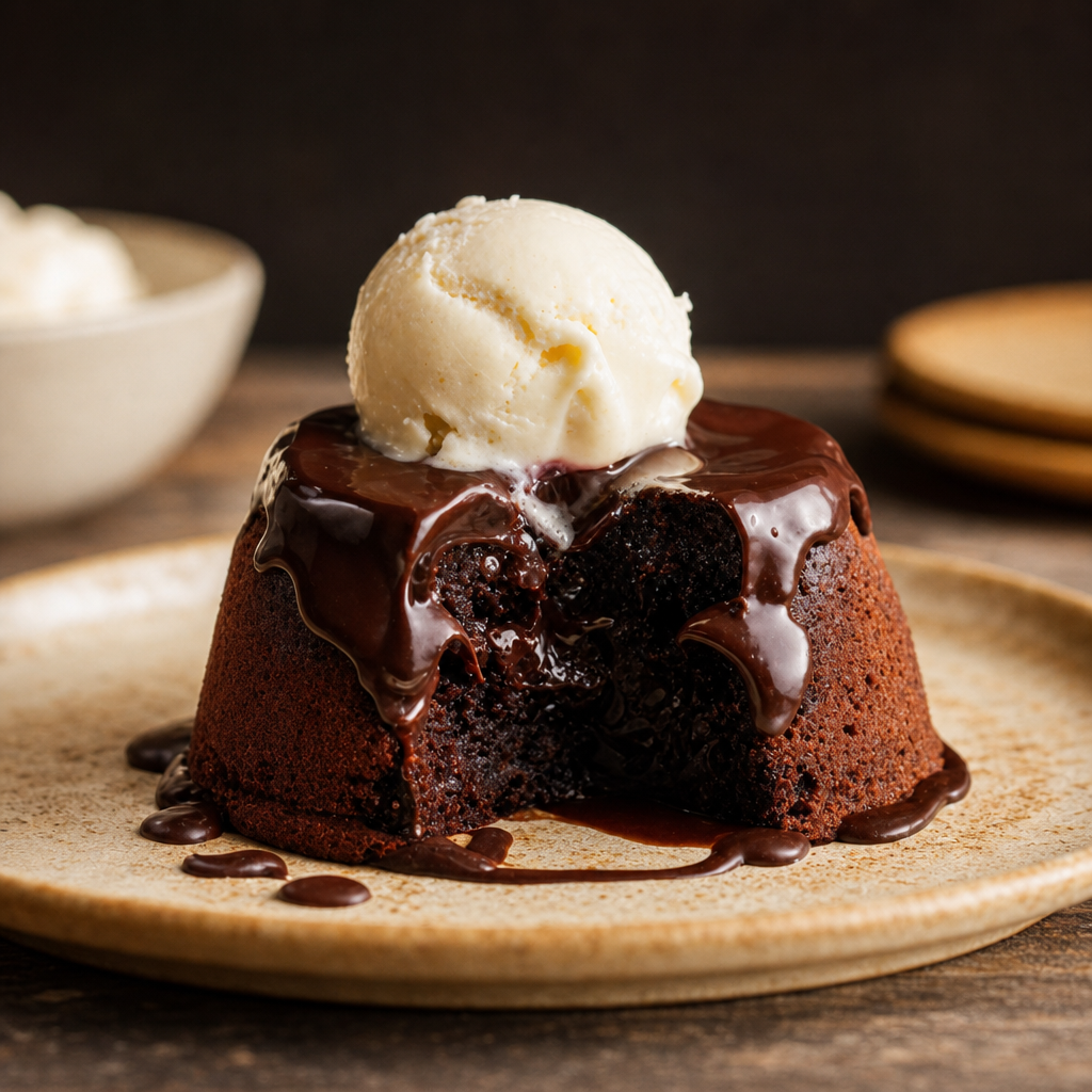 Chocolate Lava Cake.
