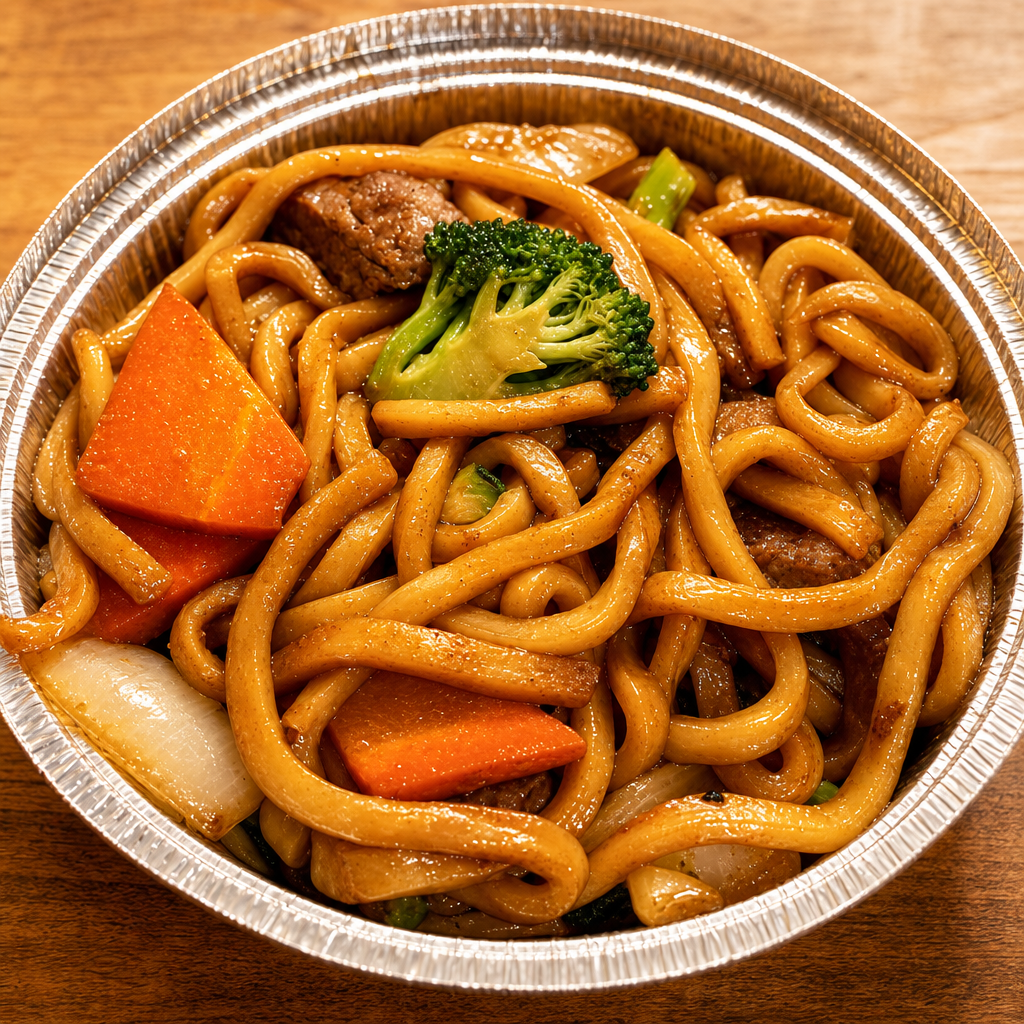 Udon Noodles.
