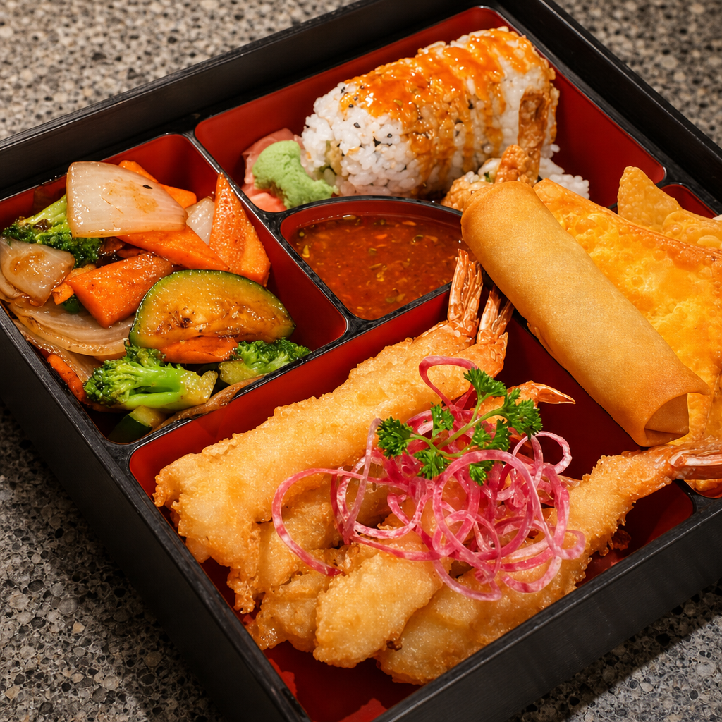 Bento Shrimp Tempura.