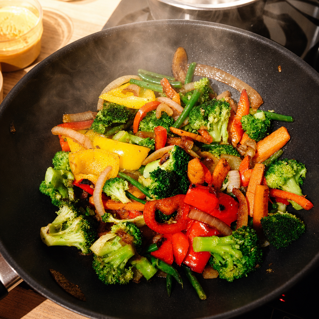 Teriyaki Vegetable.