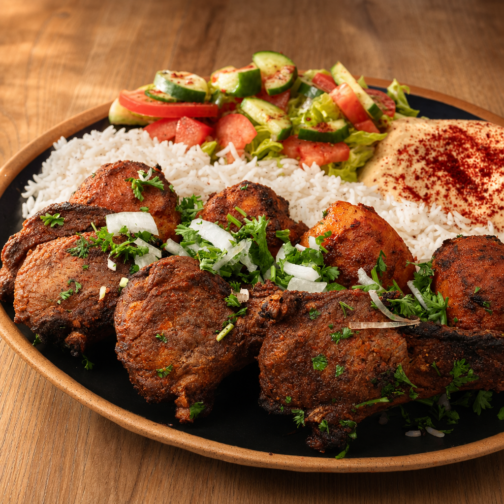 #29 Lamb Chop & Chicken Shish