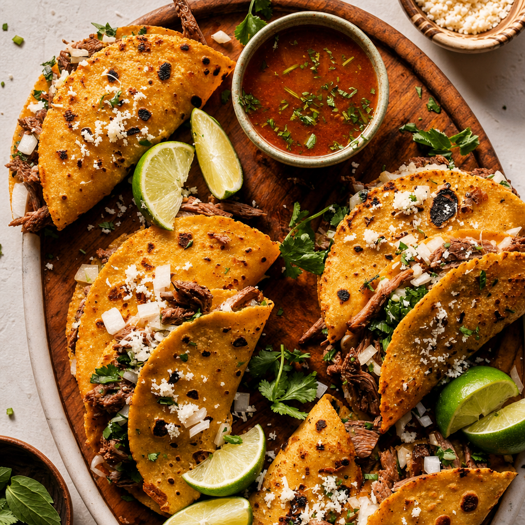 3.Beef Birria Tacos