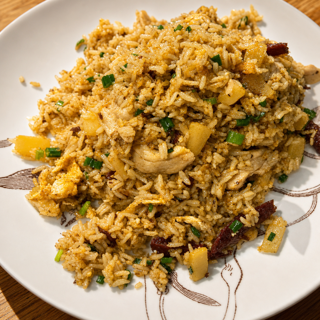 Pineapple Fried Rice.