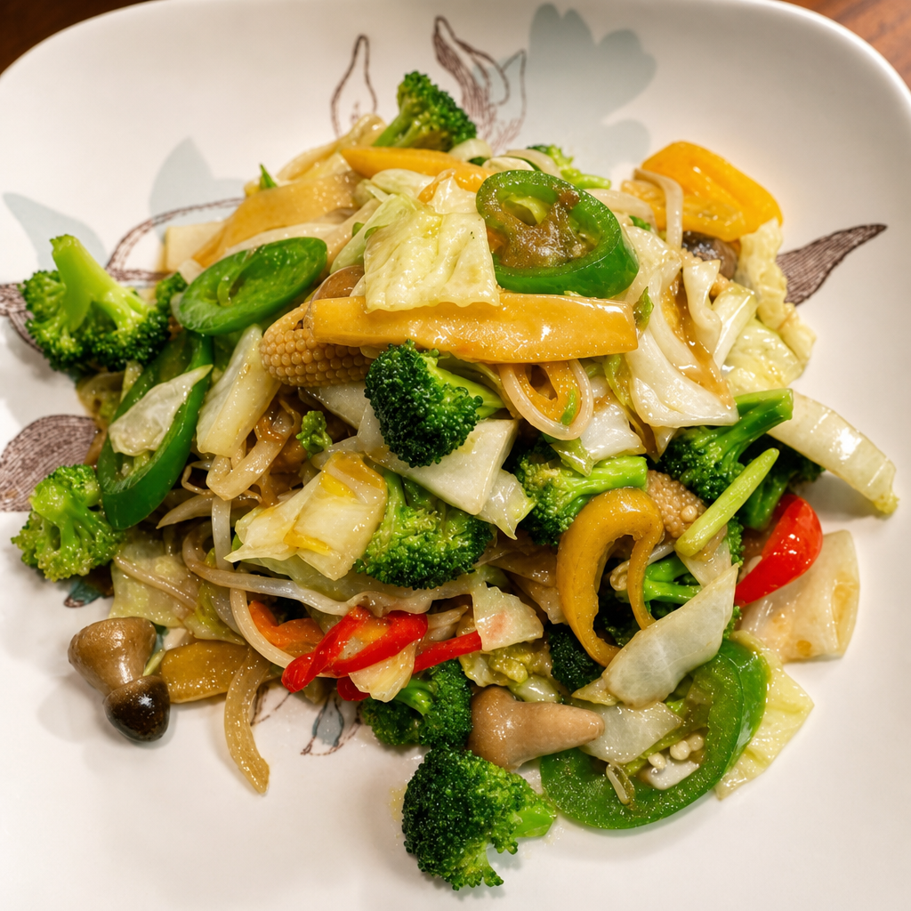 Thai Orchid Vegetables.