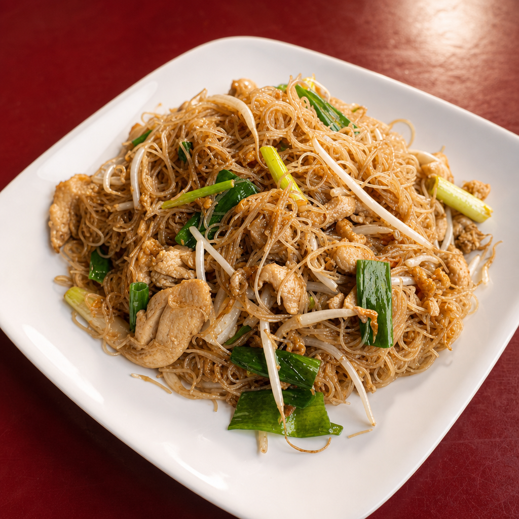 Pad Mee "Thai Angel Noodles".
