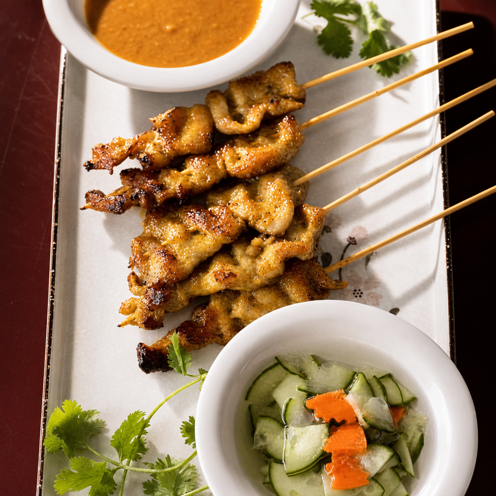 Pork Satay.