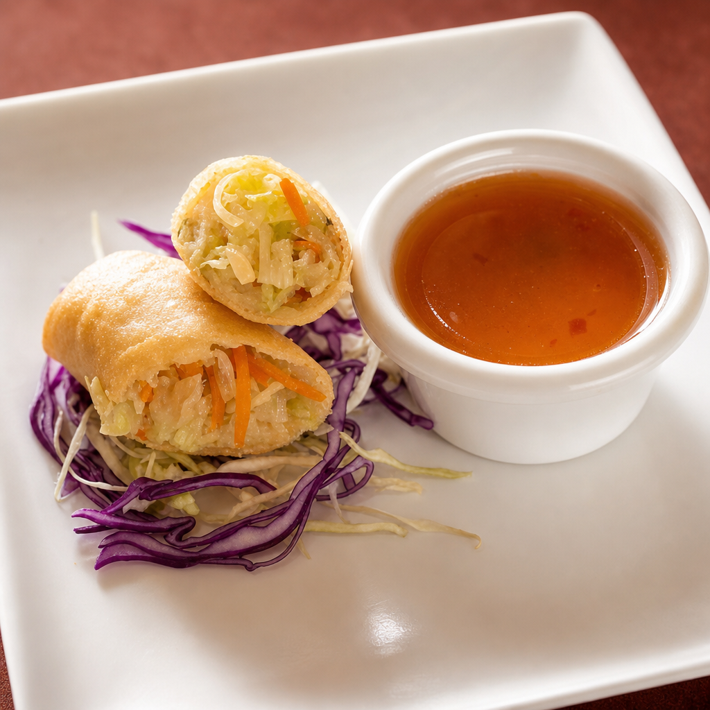 Single Fried Veggie Roll.