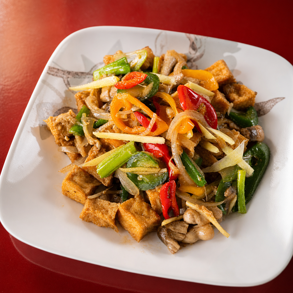 Pad Khing "Fresh Ginger".