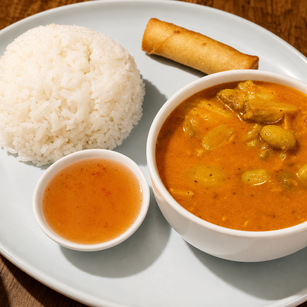 Lunch C - Massaman.