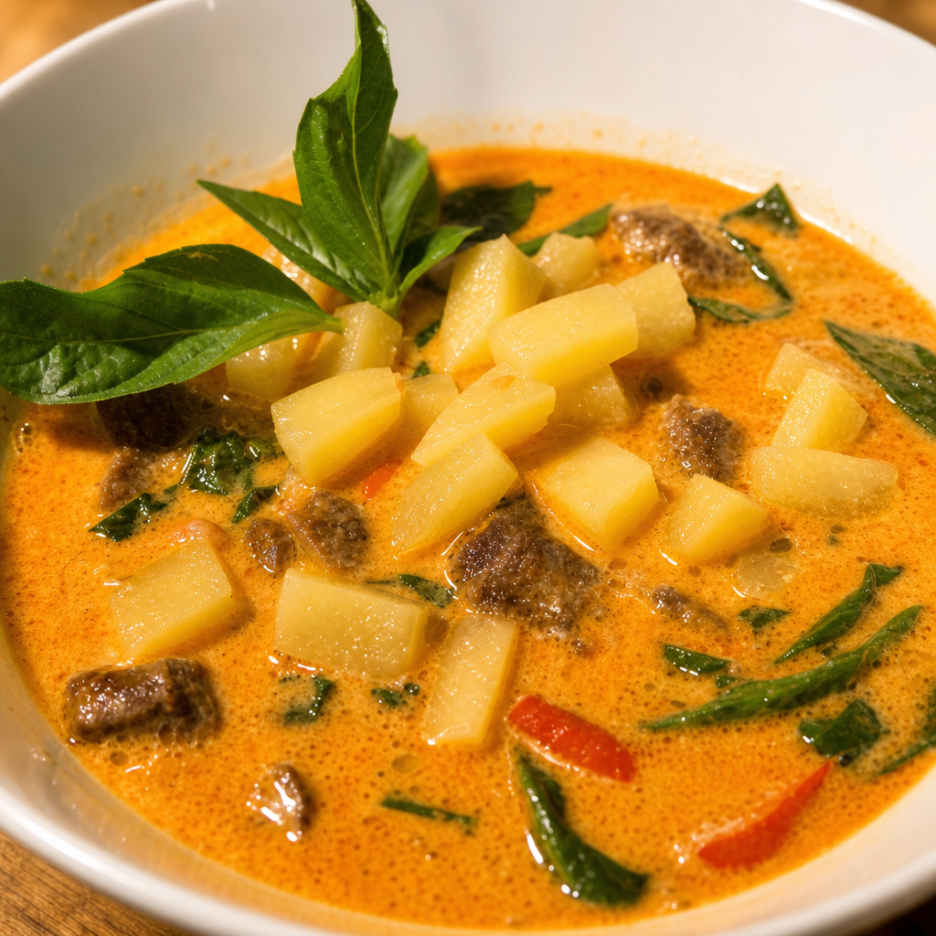 Gaeng Kua "Pineapple Curry".
