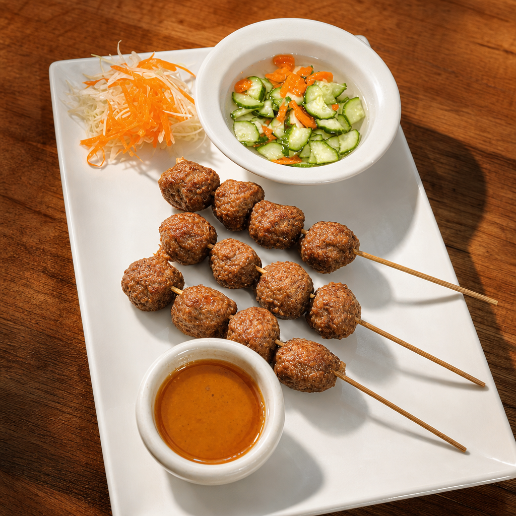 Fried Meatballs.