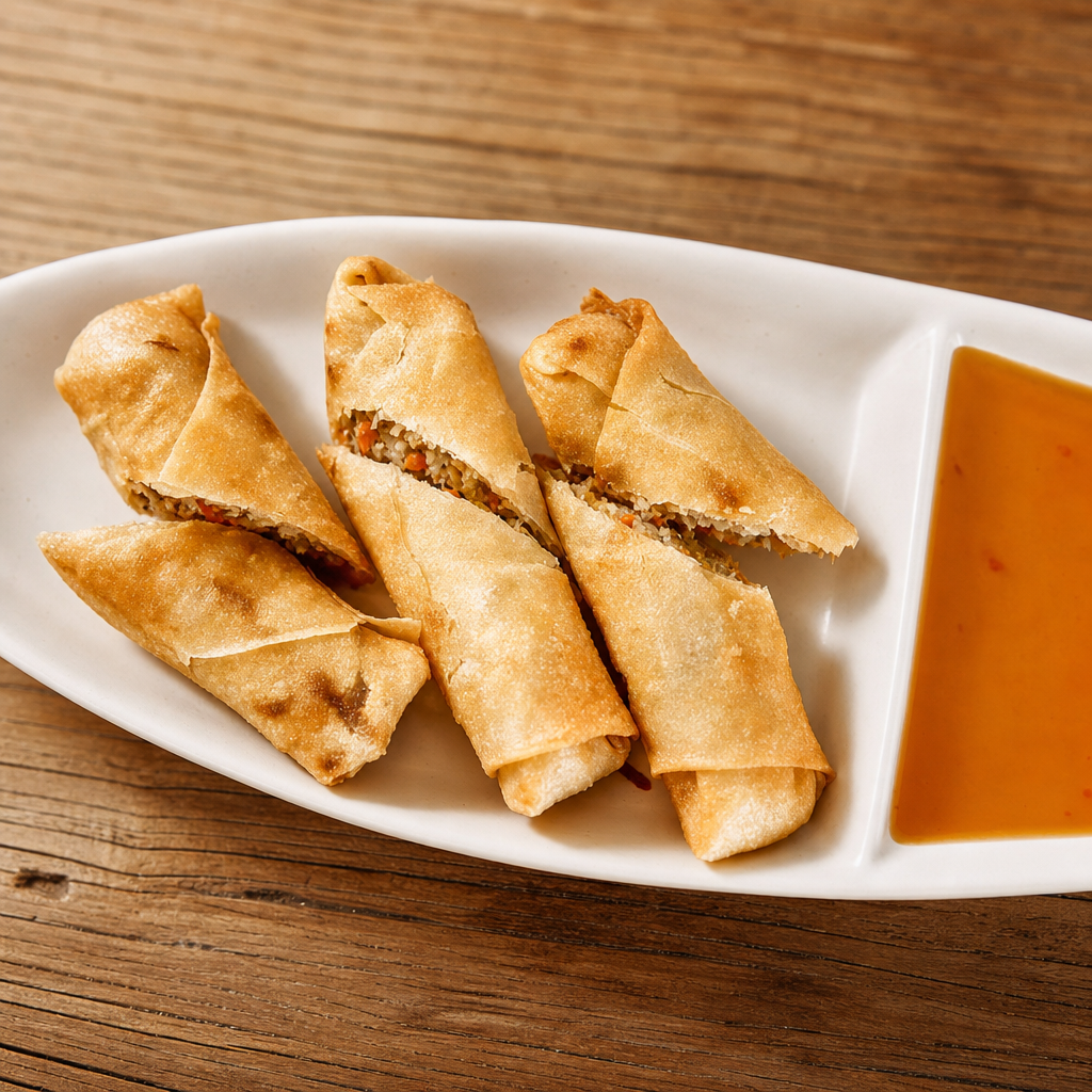 Fried Spring Rolls.