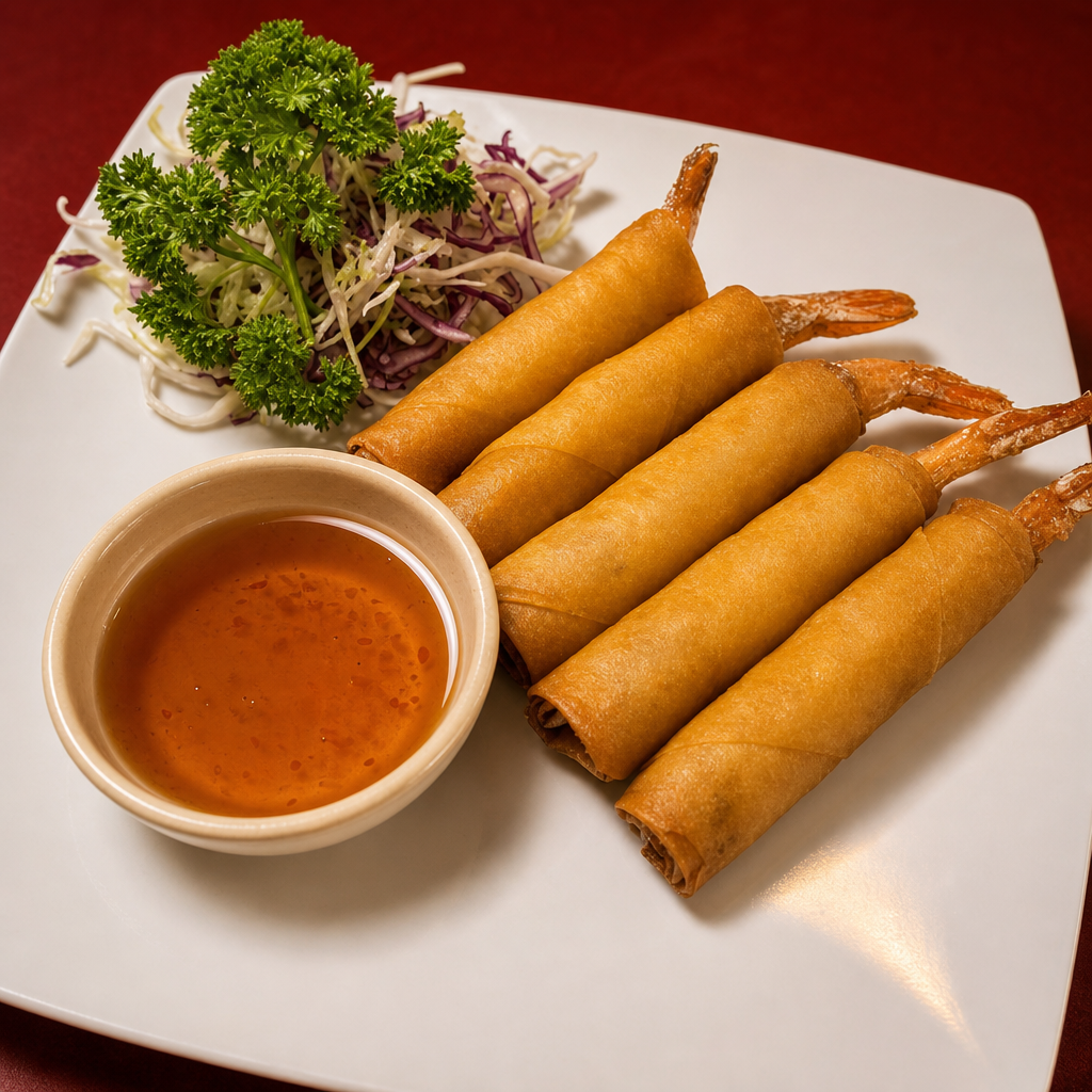 Shrimp Rolls.