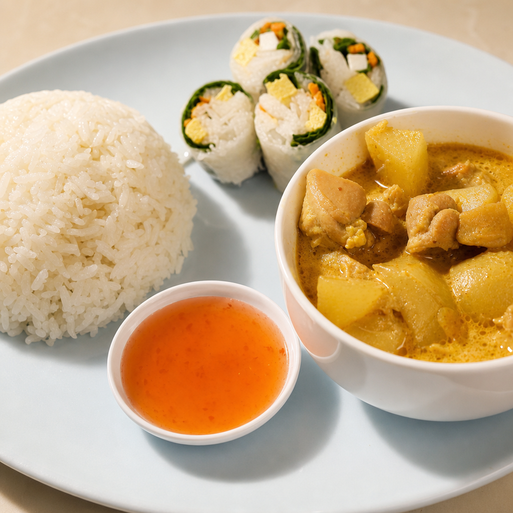 Lunch B - Gaeng Karie "Yellow Curry".