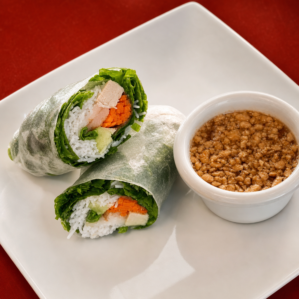 Single Fresh Spring Roll.