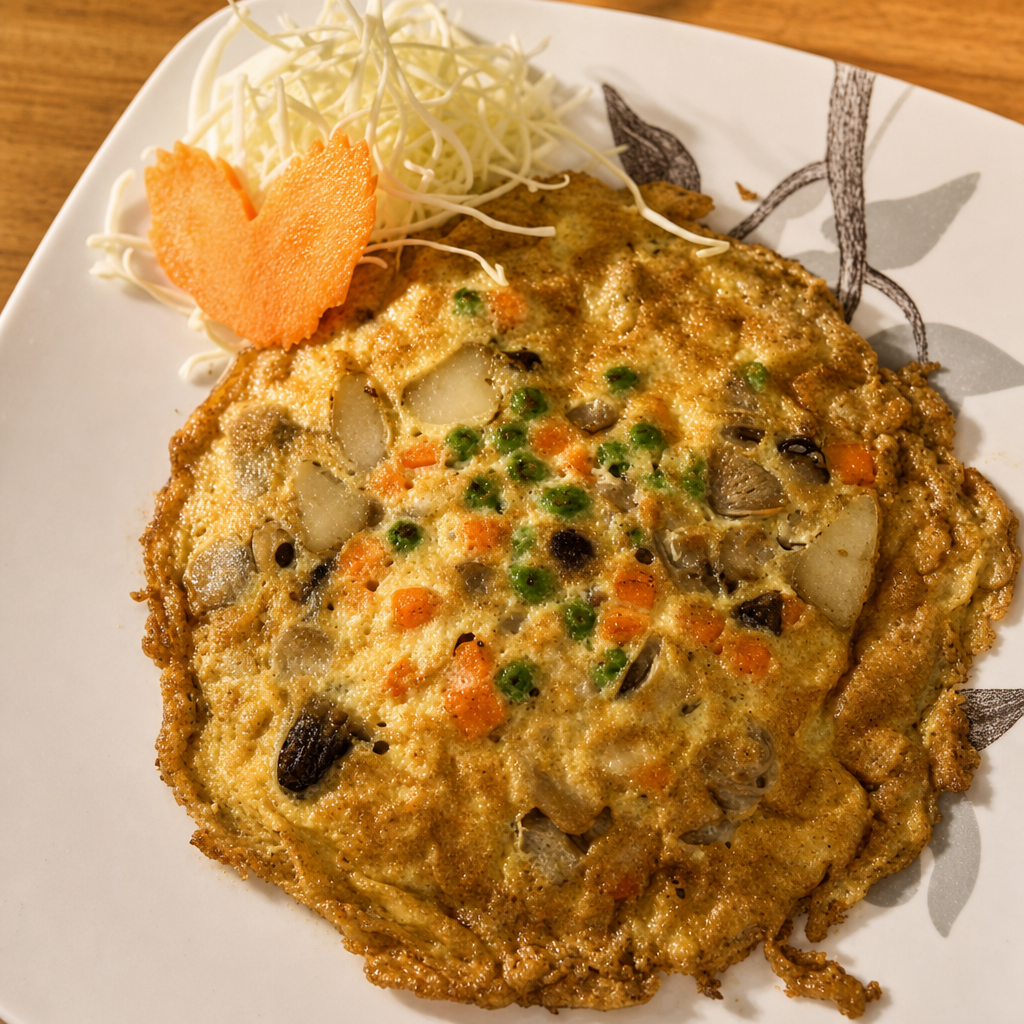 Thai Orchid Omelet.