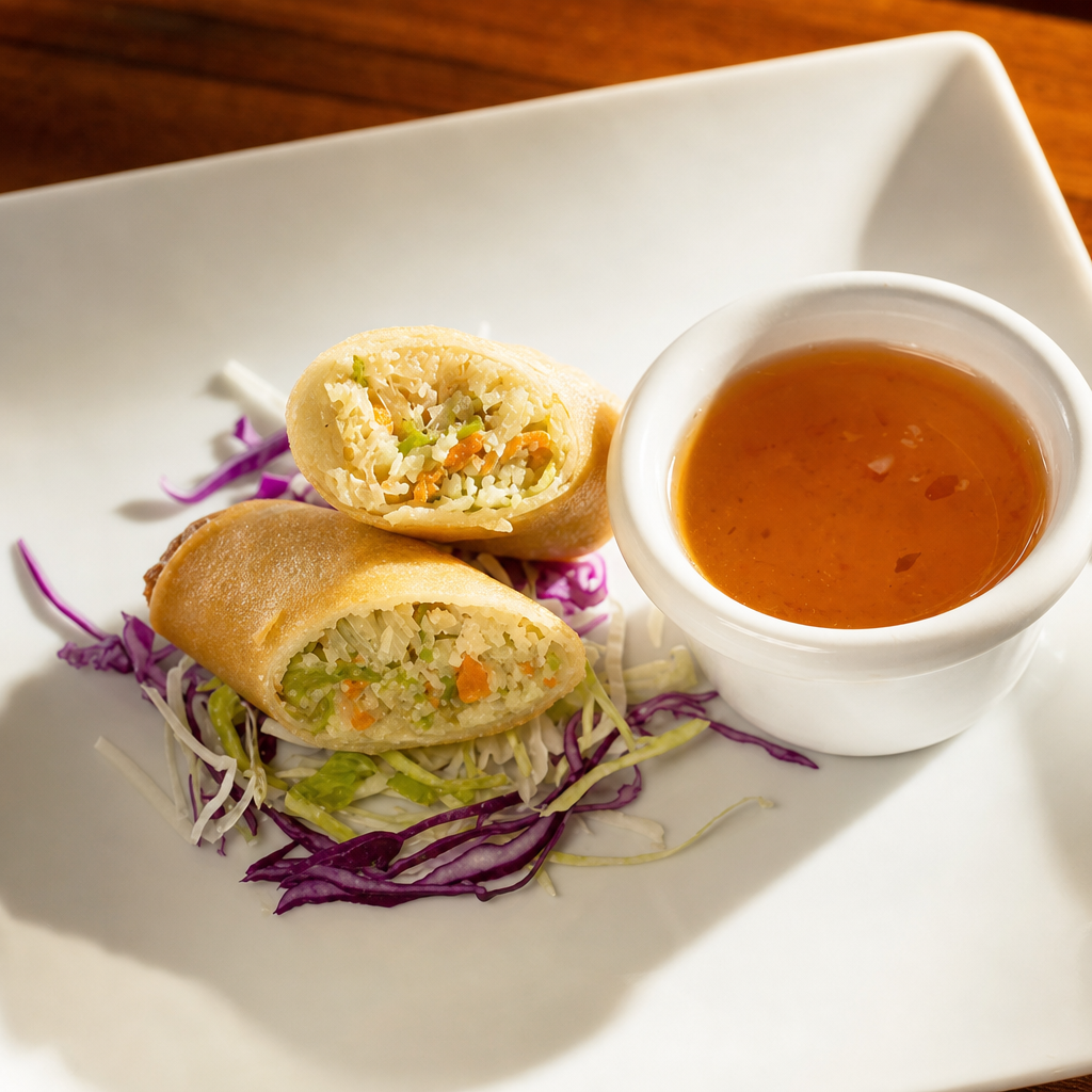 Single Fried Spring Roll.