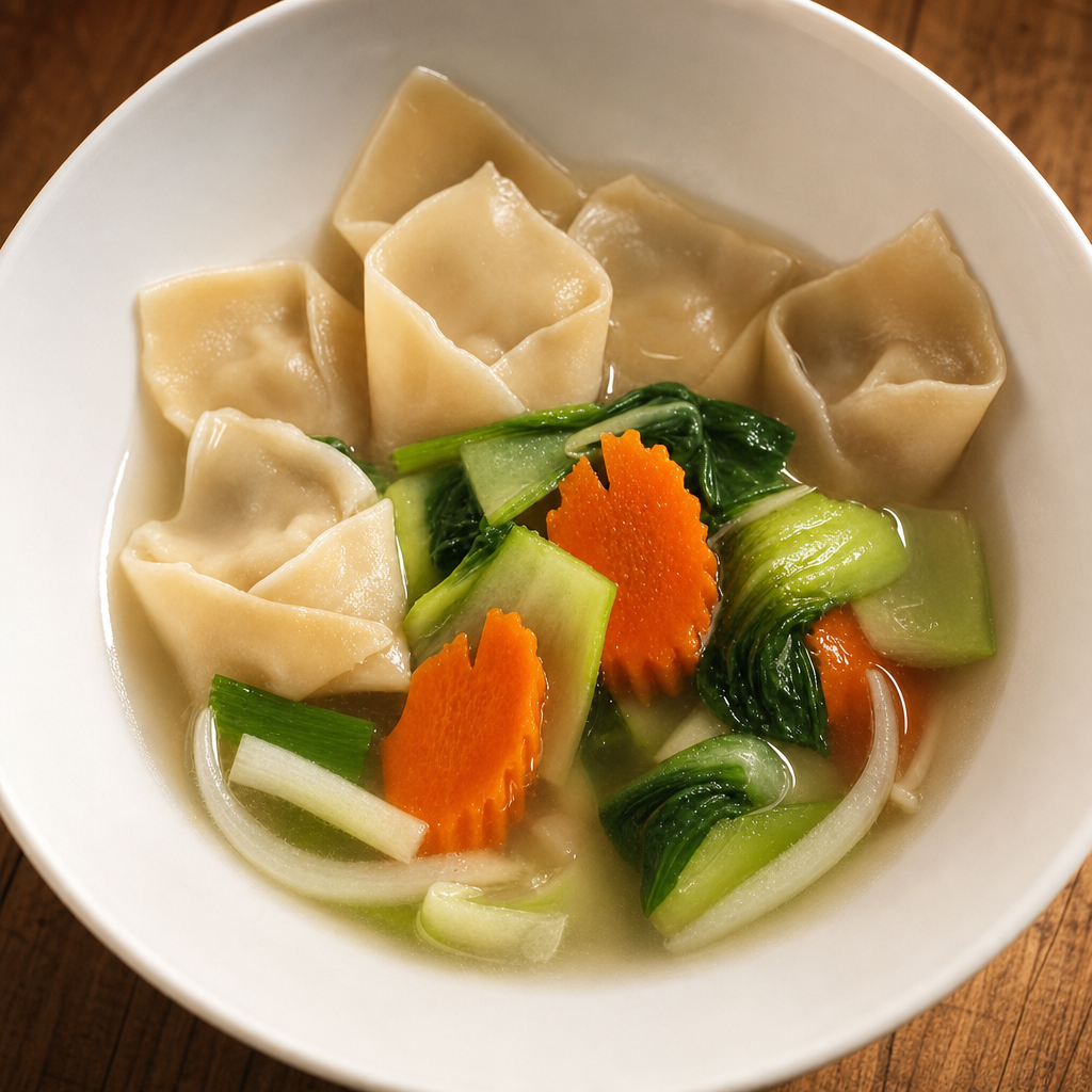 Shrimp Wonton Soup.