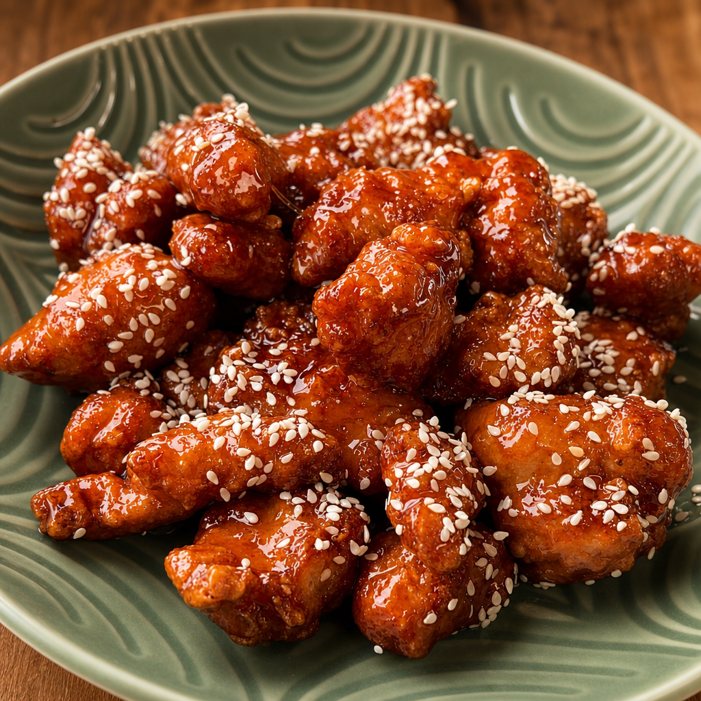 Sesame Chicken.