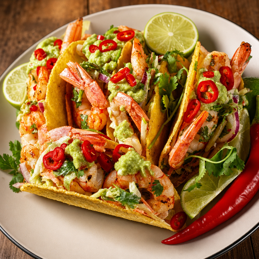 Shrimp Tacos.