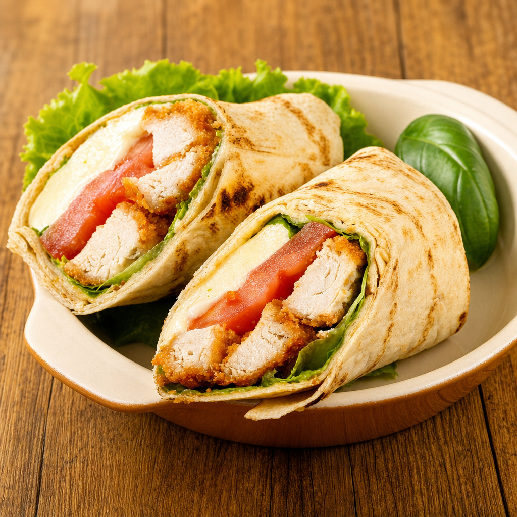 Chicken Bacon Ranch Wrap.