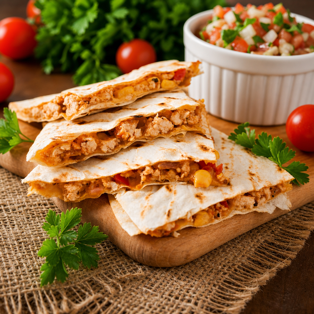 Chicken Quesadilla.