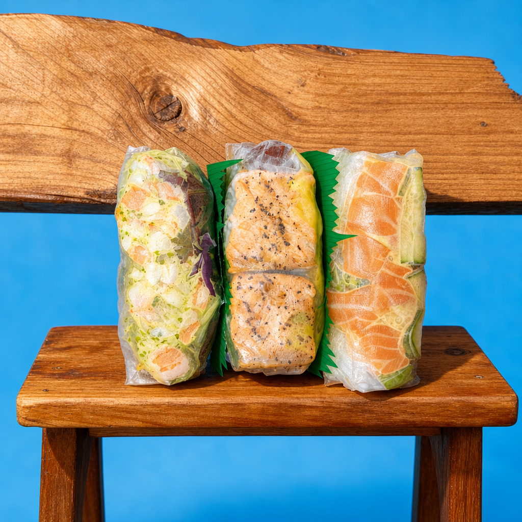 Combo 3 Rice Paper Rolls.