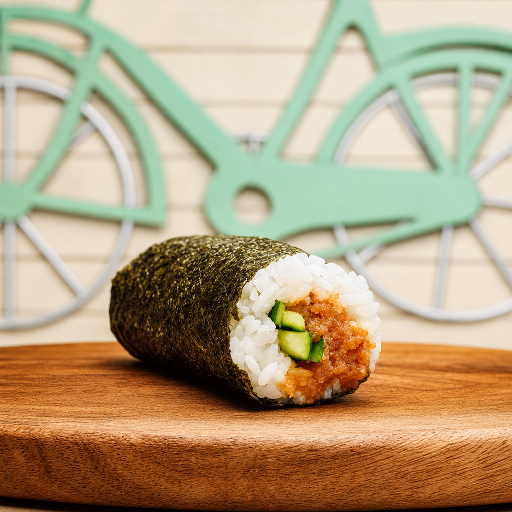 Spicy Tuna Handroll.