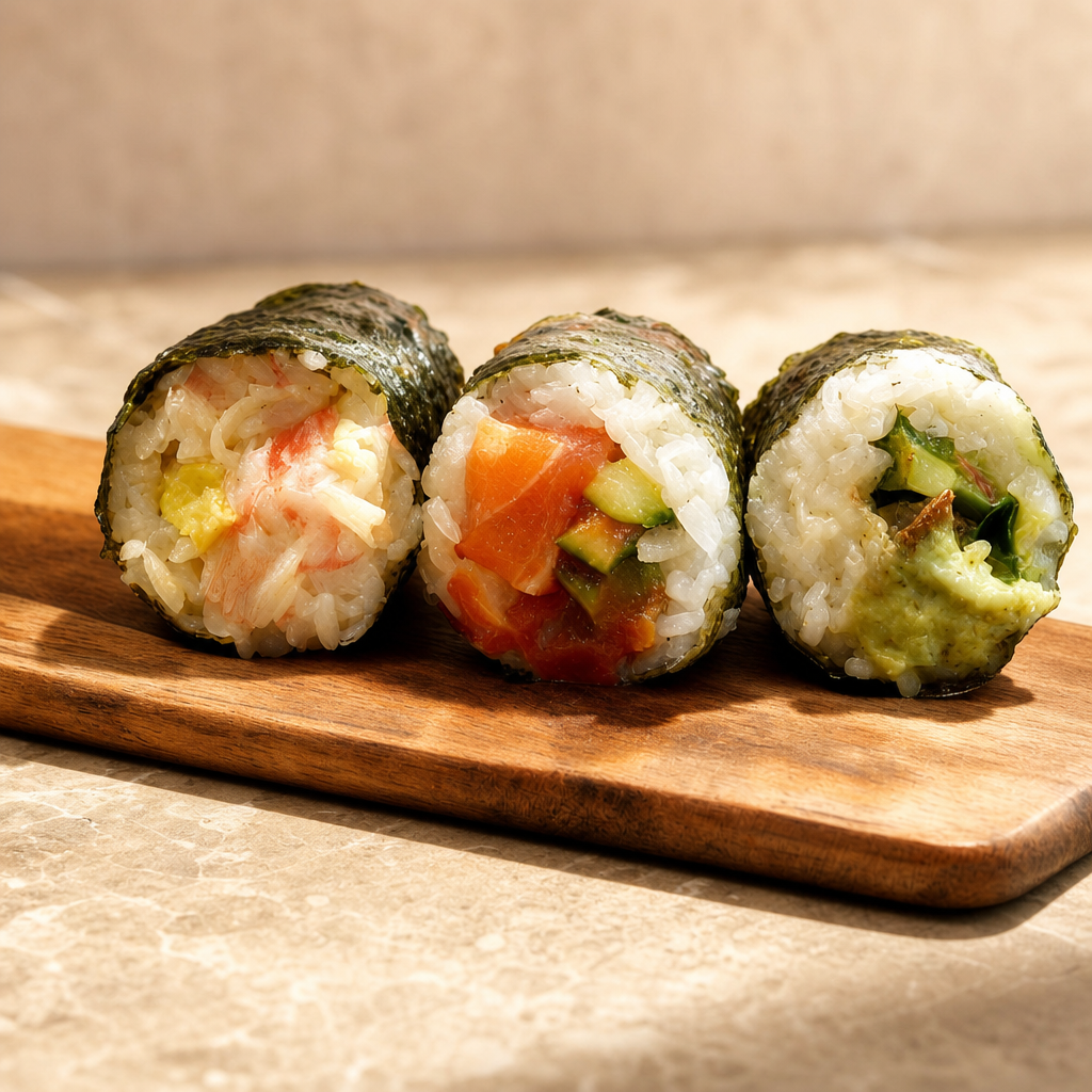 Combo 3 Handrolls.