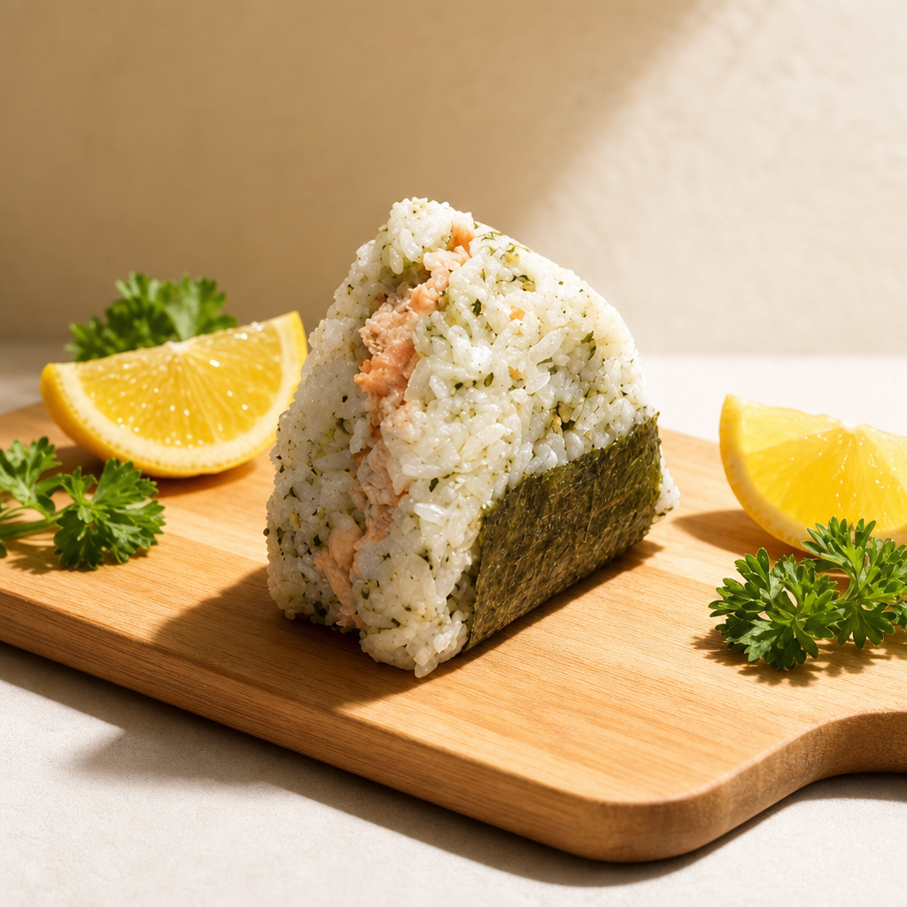 Onigiri (Grilled Salmon).