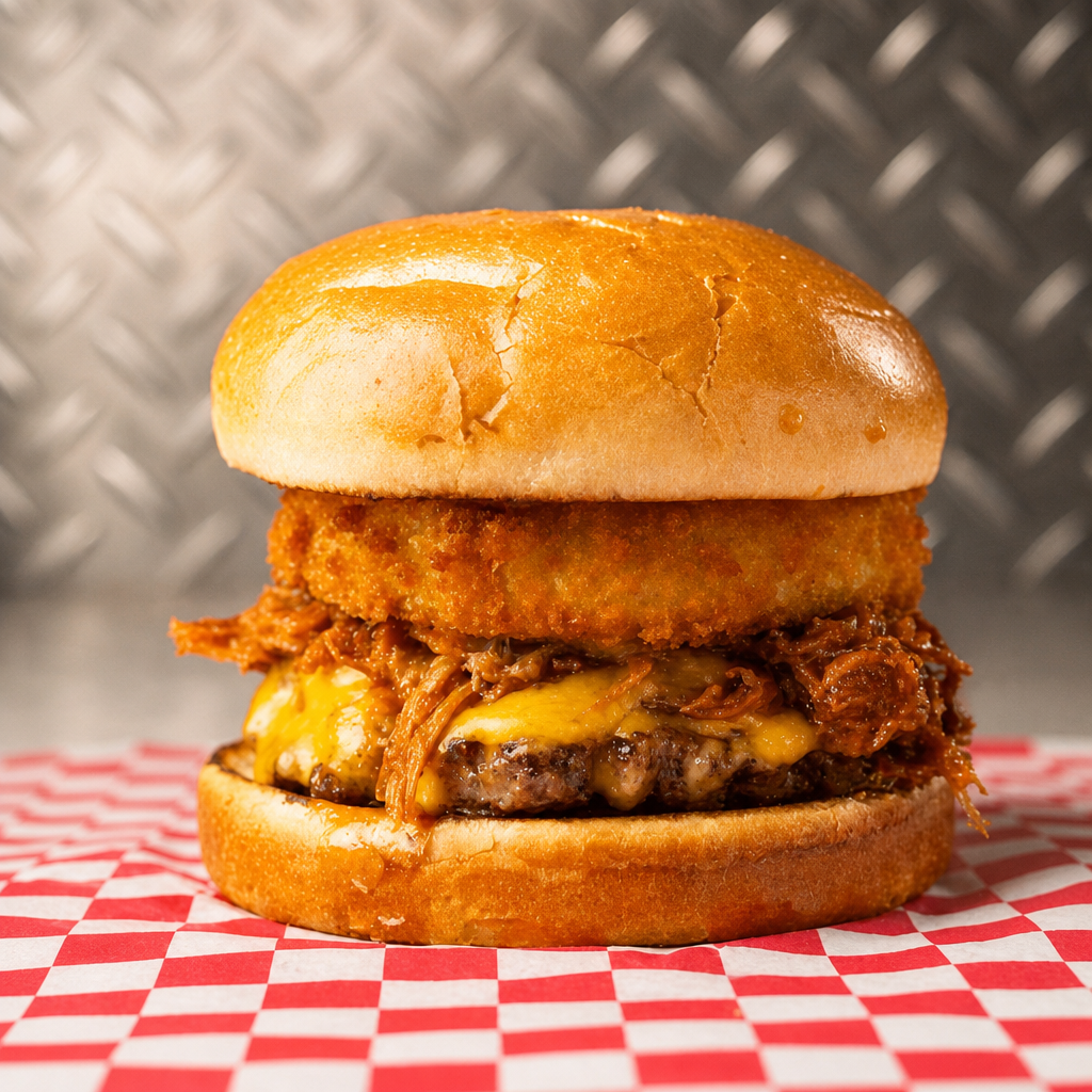 BBQ Pork Burger