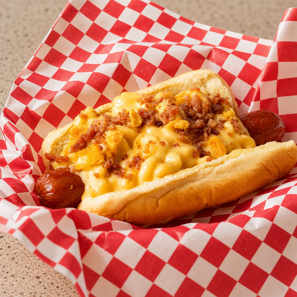 Mac N' Cheese Dog Combo