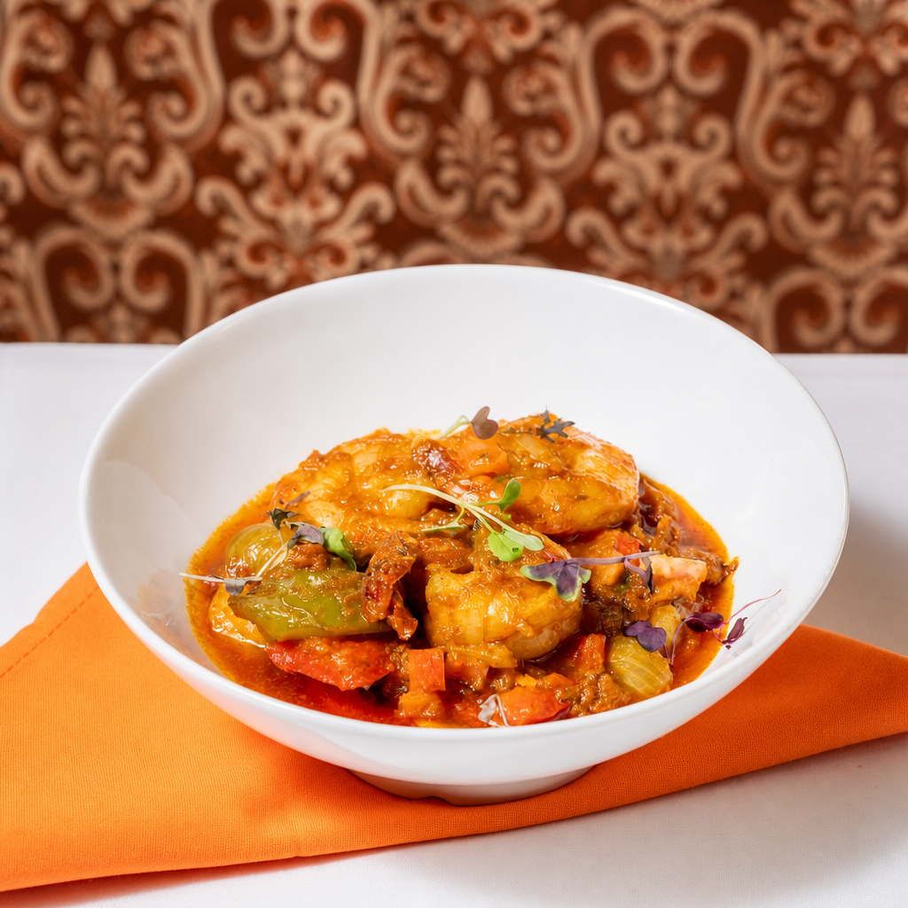 SHRIMP KARAHI.