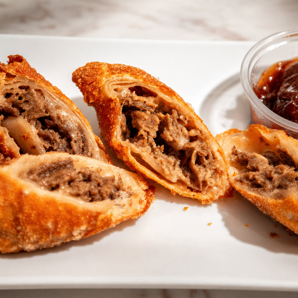 Cheezsteak Egg Rolls