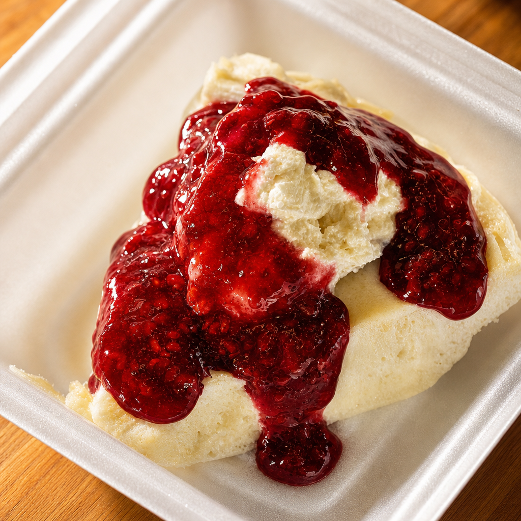 Raspberry Cream Pie.