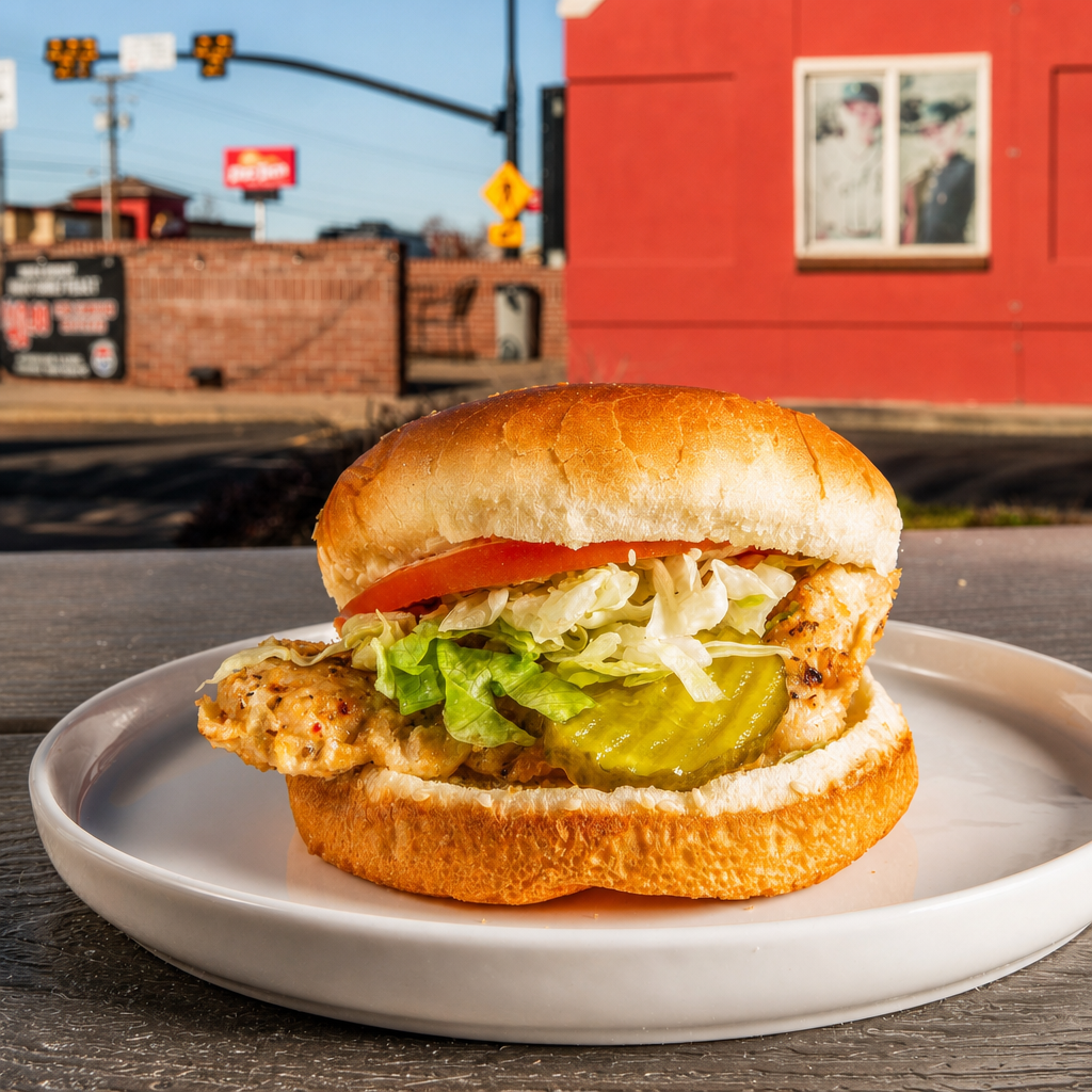 Grilled Chicken Sandwich.