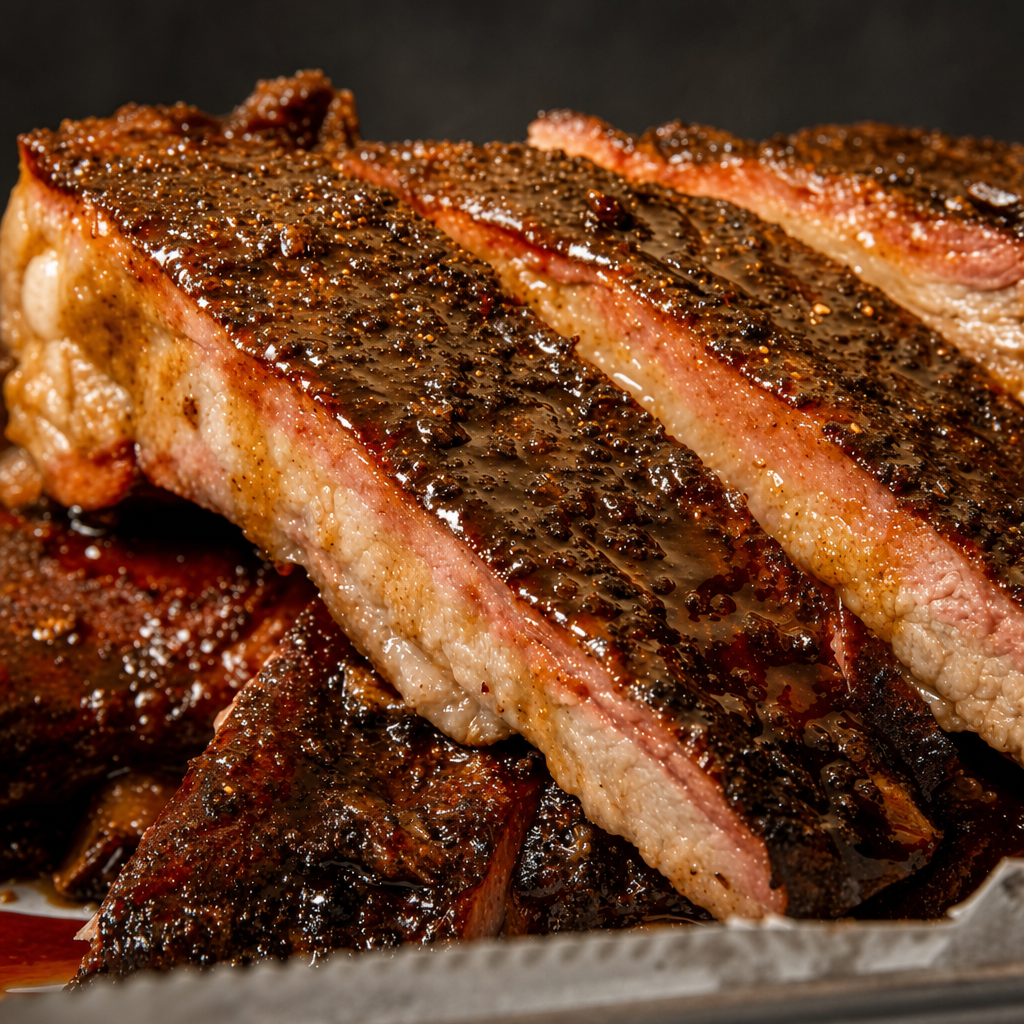 Ribs BBQ.