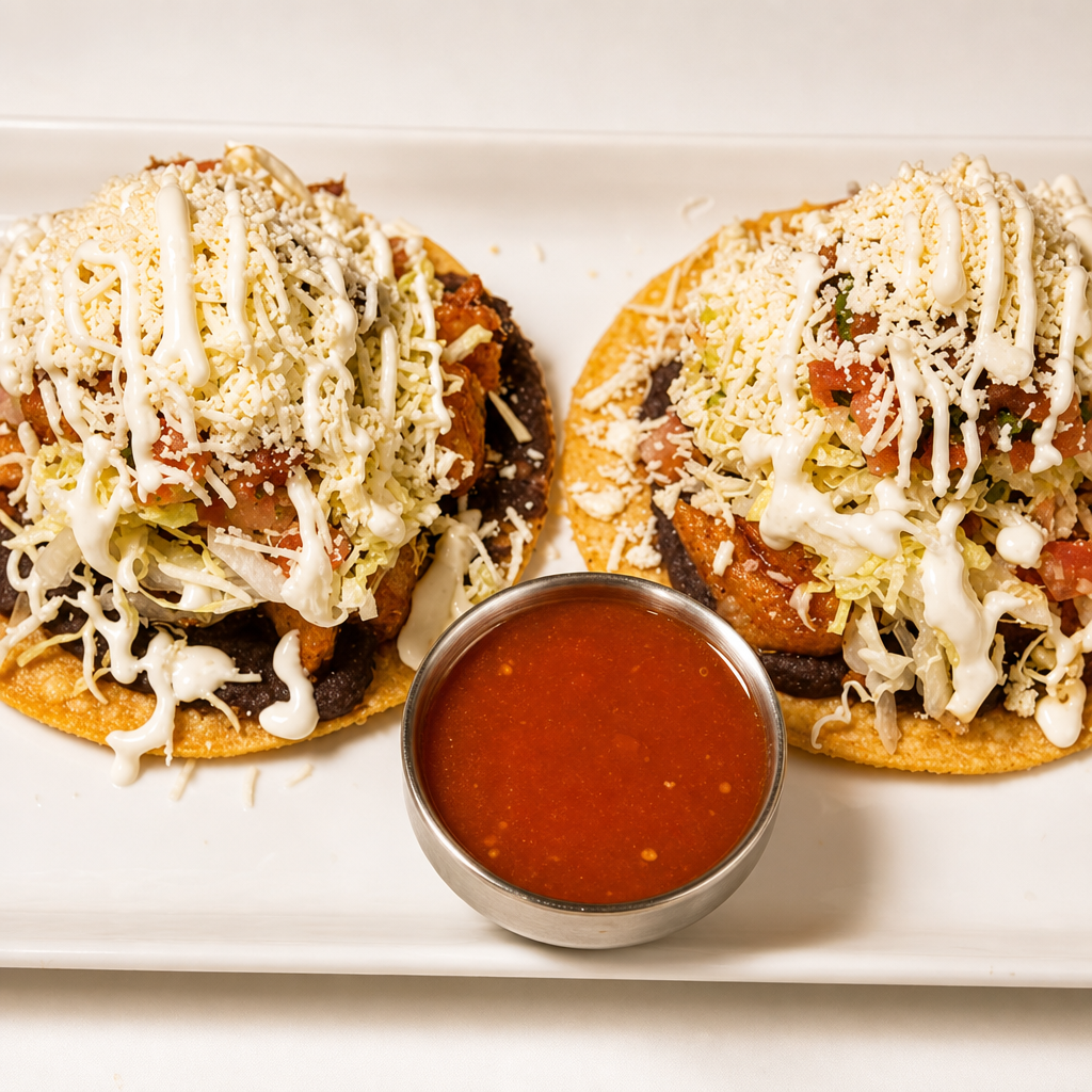 #22 Tostadas De Camaron.