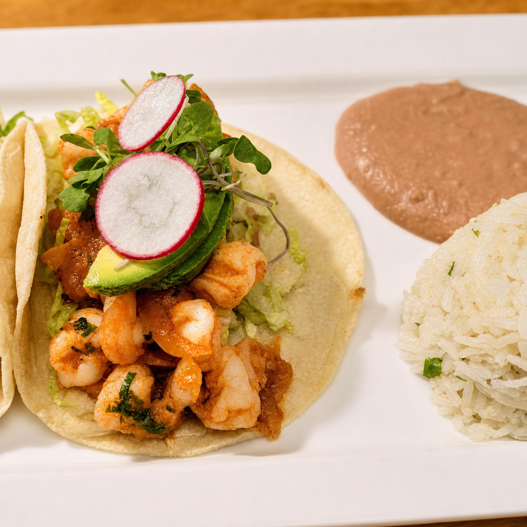 #15 Chipotle Shrimp Tacos.